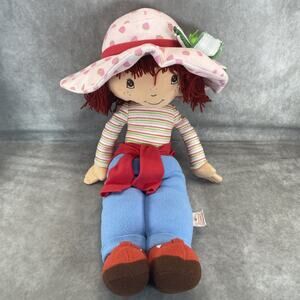 Vintage Strawberry Shortcake Large Jumbo 30 inch Plush Doll Cuddle Pillow 2003